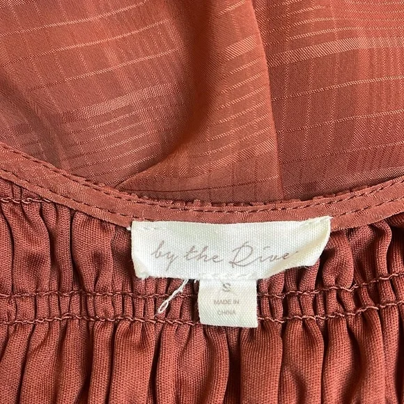 Anthropologie By the River Tiered Ruffled Maxi Dress size S - Picture 11 of 15